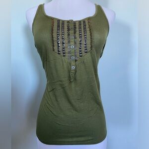 Roxy Olive Green Tank Top